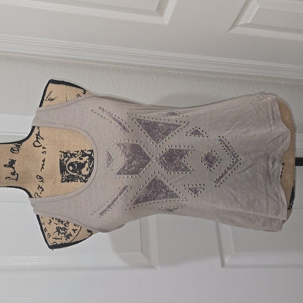 Ritual- tank top with embellishments